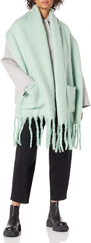 Steve Madden womens Steve Madden Super Soft Muffler With Pockets