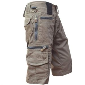 Men's Military Cargo Shorts 2020 Army Camouflage Tactical Joggers Shorts Men Cotton Loose Work Casual Short Pants Plus Size 5