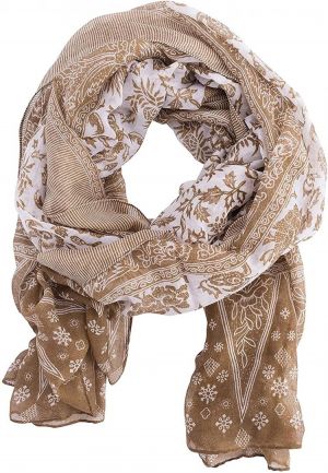 Insect Shield Lightweight Versatile Wrap Scarf for Insect & Bug Protection - Dark Taupe, One Size