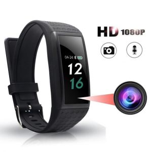 High Quality Cheap 1080P Camera Smart Band Watch Fitness Tracker Wristband Bracelet Audio Voice Recorder Video DV DVR