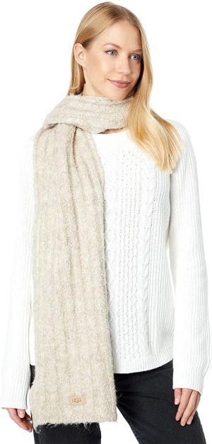 UGG Women's Boucle Ribbed Scarf
