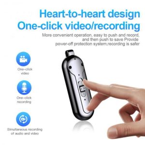 Digital Audio Voice Recorder Camera Large Wide-angle 1080P HD Video Pen 4GB 8GB 16GB One-key Video/Audio Digital Voice Recorder