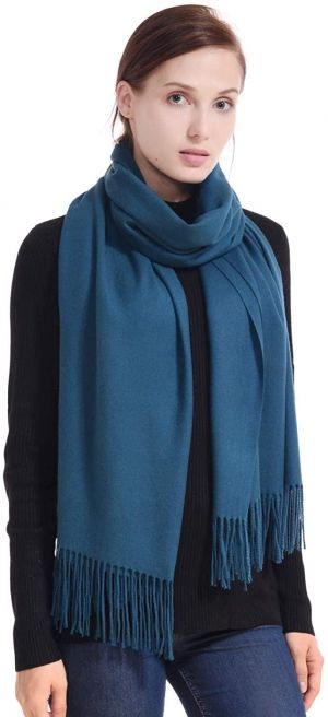 LERDU Womens Cashmere Shawls Wraps Scarves with Pretty Gift Box Fashion Large Winter Pashmina Shawls for Women