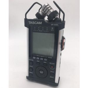 TASCAM DR-44WL Portable Handheld Recorder recording pen Four-Track Recorder with Stereo Mics, XLR Mic Inputs and Wi-Fi