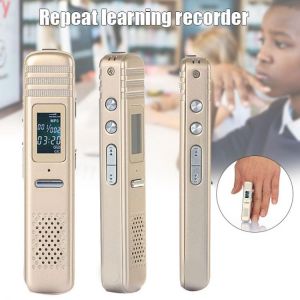 8GB Digital Voice Recorder Small Tape Recorder for Lectures Meetings Interviews Mini Audio Recorder USB Charge