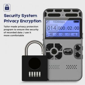Professional Voice Activated Digital Audio Voice Recorder 8GB 16GB 32G USB Pen Non-Stop 72hr Recording PCM Support TF-Card