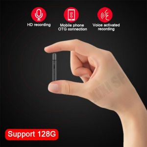voice recorder mini activated recording dictaphone micro audio sound digital small professional USB flash drive secret record