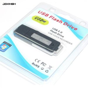 Mini USB Rechargeable Audio Voice Recorder 384kbps Good Quality Dictaphone with USB Flash Drive for Meeting Interview,Study