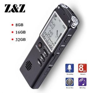 T60 8G/16G/32G Voice Recorder USB Professional 96 Hours Dictaphone Digital Audio Voice with WAV MP3 Player Microphone Recorder