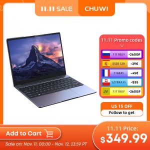 CHUWI GemiBook 13" 2K IPS Screen LPDDR4X 12GB 256GB SSD Intel Celeron Quad Core Windows 10 Laptop with Backlit Keyboard