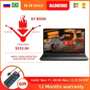 all in one place מחשבים Alldocube GT Book 14 inch Windows 10 N5100 Quad Core WiFi6 12GB RAM 256GB SSD  IPS Notebook laptop computer WIN10 PC GTBOOK