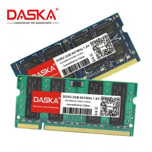 all in one place חומרה DASKA Brand DDR2 2GB Notebook Memory SO-DIMM 800 667MHz 200pin 1.8V Lifetime Warranty