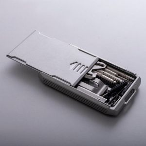 Aluminium Metal Smart Key Wallets Pouch New Brand Design Key Box Organizer Case Keychain Bag Holder Men Women Wallet llavero