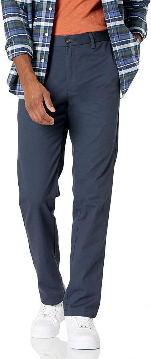 Amazon Essentials Men's Slim-fit Wrinkle-Resistant Flat-Front Chino Pant