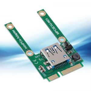 New mSATA to USB Conversion Card Mini PCI-E Expansion Converter Adapter USB2.0 mPCI-E