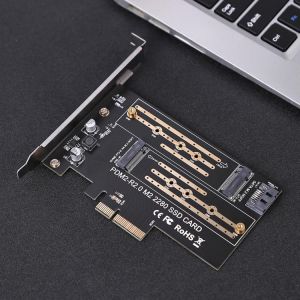 Add On Cards PCIE to M2/M.2 Adapter NVME/M2 PCIE Adapter SSD PCIE Adapter M2 to SATA PCI-E Card M Key +B Key