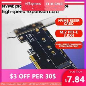UTHAI Add On Card NVME Adapter Card M.2 To PCI-E 3.0X4 High Speed Computer Expansion Card M2 NGFF M Key SSD Conversion Card