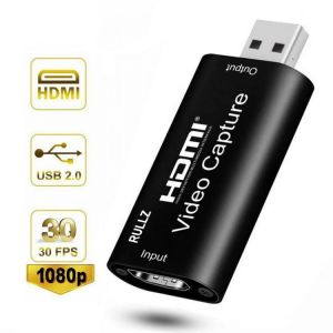1080P USB 3.0 2.0 Video Capture Card HDMI Video Grabber Record Box for PS4 XBOX PC Game Live Streaming DVD HD Camera Recording