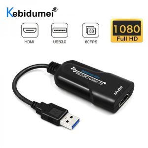 USB 2.0 USB 3.0 Video Capture Card HDMI-compatible Video Grabber Record Box For PS4 Game DVD Camcorder HD Camera Recording
