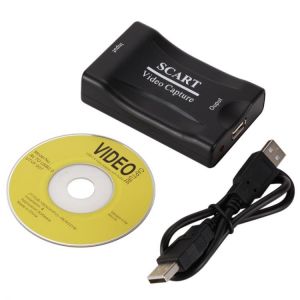 USB2.0 SCART Capture Card SCART Video Capture Card Capture Card Converting Function editing and Converting