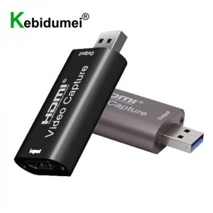 1080P 60Fps USB Capture Card 4K HDMI-compatible To USB 3.0 2.0 Video Grabber Record Box for PS4 Game Recording Live Streaming