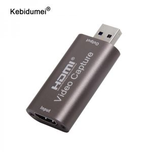 4K 60Hz Video Capture Card USB 3.0 2.0  Video Grabber Record Box for PS4 Game DVD Camcorder Camera Recording Live Streaming