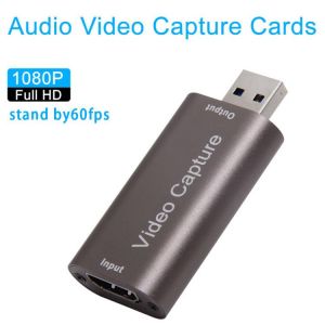 Video Capture Card 1080P HDMI-compatible To USB 3.0 2.0 Video Capture Card Recording Box for Game DVD Camcorder Live Streaming