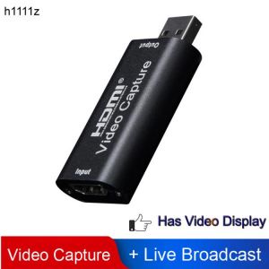 H1111Z Video HDMI Capture Card USB 2.0 HDMI Video Grabber Recorder Box PS4 Game DVD Camcorder HD Camera Recording Live Streaming