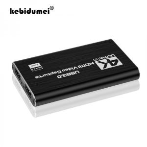 1080P 4K HDMI Video Capture Card USB 3.0 Game Grabber USB 2.0 HDMI Capture Card for Youtube OBS Live Streaming Plate Broadcast