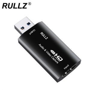 4K Video Capture Card USB 3.0 USB2.0 HDMI Video Grabber 1080P 60FPS Recorder for PS4 Game DVD HD Camera Recording Live Streaming