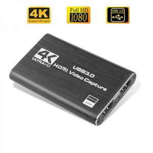 USB 4K 60Hz HDMI-Compatible Video Capture Card 1080P for Game Recording Plate Live Streaming Box USB 3.0 Grabber for PS4 Camera