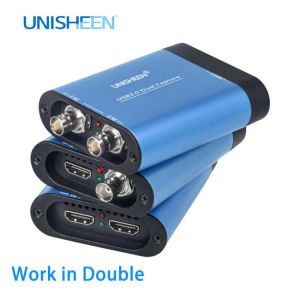 USB3.0 60FPS DUAL SDI HDMI VIDEO CAPTURE FPGA Grabber Dongle Game Streaming Live Broadcast 1080P OBS vMix Wirecast Xsplit