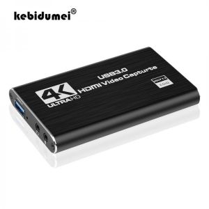 4K 1080P USB 3.0  Video Capture Card for Youtube OBS Live Streaming Plate Broadcast USB 2.0 HDMI-compatible Capture Card