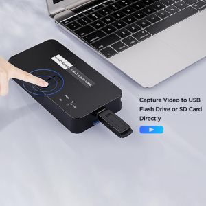 For EZCAP 1080P HDMI-compatible Video capture Box Game HD Grabber for XBOX PS3 PS4 TV Online Live Streaming Video Recorder