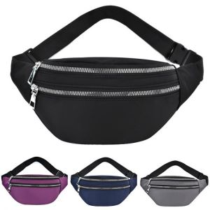 Women Waist Bags Waterproof Ladies Fashion Bum Bag Travel Crossbody Chest Bags Unisex Hip Bag
