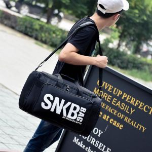 2020 Men Women Gym Bag For Sneaker Shoes Compartment Packing  Organizer Waterproof Nylon Sport Travle Duffel Bags Wholesale
