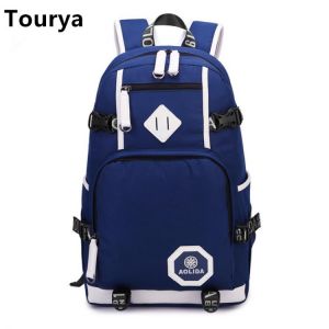 Tourya Fashion Backpack Student College Oxford Backpack Men Escolar Mochila Laptop Bagpack Travel School Bags Casual Rucksack