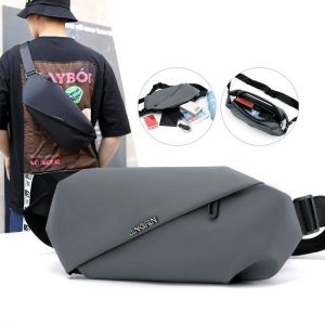 Casual Fanny Pack Banane Sac Chest Bag Waist Bag Men's Women Purse Male Belt Bag Banana Bags Zipper Phone Holder Fashion Bum 
