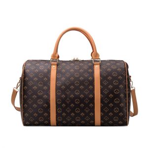 Large-capacity Men's and Women's Travel Bag Classic Printing Fashion One-shoulder Messenger Portable Travel Bag for Easy