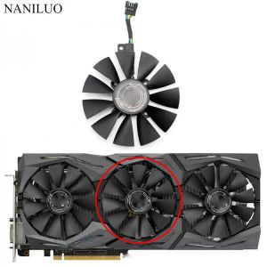87MM T129215SM 5Pin 0.25A Cooler Fan For ASUS ROG Strix GTX 1080 Ti 1070 1060 RX 480 580 Graphics Card fan GTX1080Ti fan