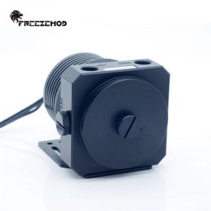 FREEZEMOD D5 Pump 1200L-1300L/H Metal Armor Cover Set 4.1m Head Magnetic Suspension PWM Silent 5900RPM Water Pump PWM  PU-GPD5