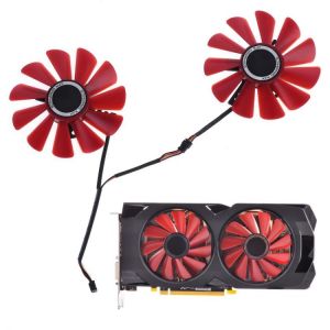 2pcs/set 85mm RX-570-RS RX-580-RS FD10U12S9-C Fan for XFX RX470 RX570 RS RX580 RS Video Graphics Card Cooling Replacement Fan