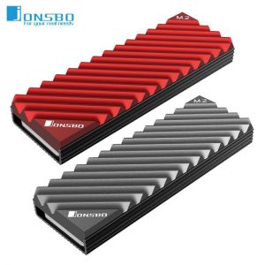 Jonsbo Radiator Heat Sink Cooling Pads M.2 2280 NVMe SSD Heat Disk Aluminum Heat Sink DissipationThermal Pad for m2 Desktop PC