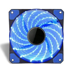 120mm pc computer fan 4 LED Light 12CM Fan PC CPU Cooling Cooler Fan for Computer Case CPU Cooler Radiator Computer Accessories