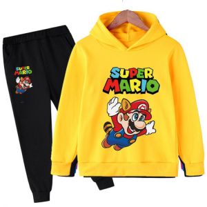 Boys Girls Clothing Children 3-14 Years Casual Sweatshirt Suit Boys Tracksuit Kids Brand Sport Suit Hoodies Tops +Pants 2pcs Set