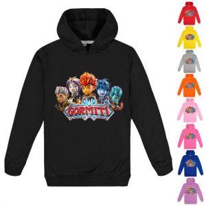 2-16Y Spring Autumn Game Gormiti Hoodie Kids Full Sleeve Pullover Sweatshirts Boys Hoodies Sport Costumes Girls Casual Outwear