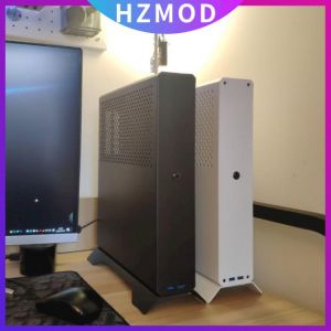 all in one place חומרה HZMOD Flat XQ69 V4.1  NON-A4 ITX Mini Case Chassis Htpc Independent Display  / SFX-L Supply Sentry2.0
