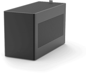 ITX Mini Case Chassis  S1 A4 Custom SFX Power Supply  240 Water-Cooled Acrylic Side Through (With PCIE 3.0 Extension Cable)