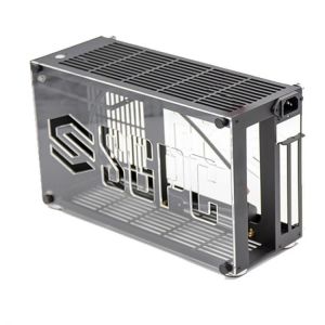 K55 All Aluminum A4 Chassis Small Desktop Computer Case Supports i7 11700 RTX3080 SFX PSU HTPC Mini Itx PC k55 pro