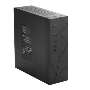 Desktop Power Supply Gaming HTPC Host Office Home 2.0 USB Mini ITX with Radiator Hole Computer Case Practical Horizontal Chassis